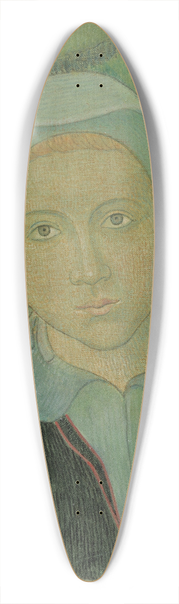 Jan Verkade - Memory 39.3 inch art pintail longboard deck