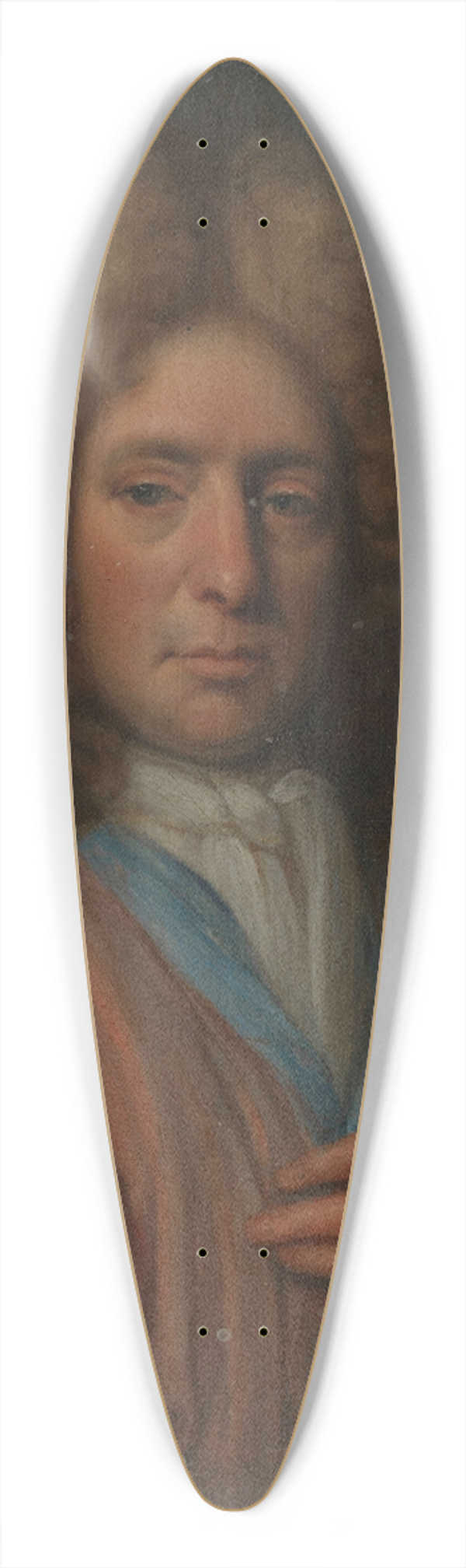 Jan Verkolje - Portrait of a Man, perhaps a Self Portrait 39.3 inch art pintail longboard deck