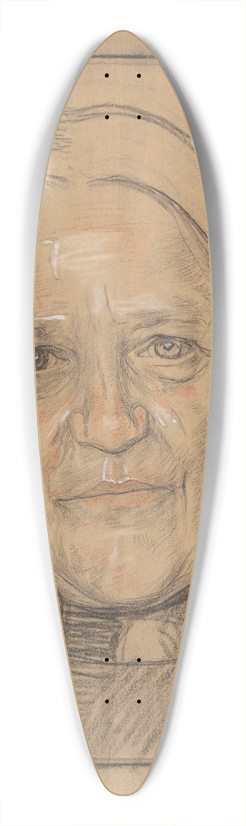 Jan Veth - Portret van Barendina Hermina Muhring 39.3 inch art pintail longboard deck