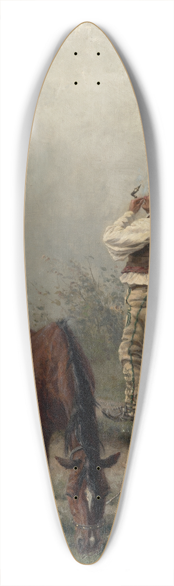 Jaroslav Vn - p let 39.3 inch art pintail longboard deck