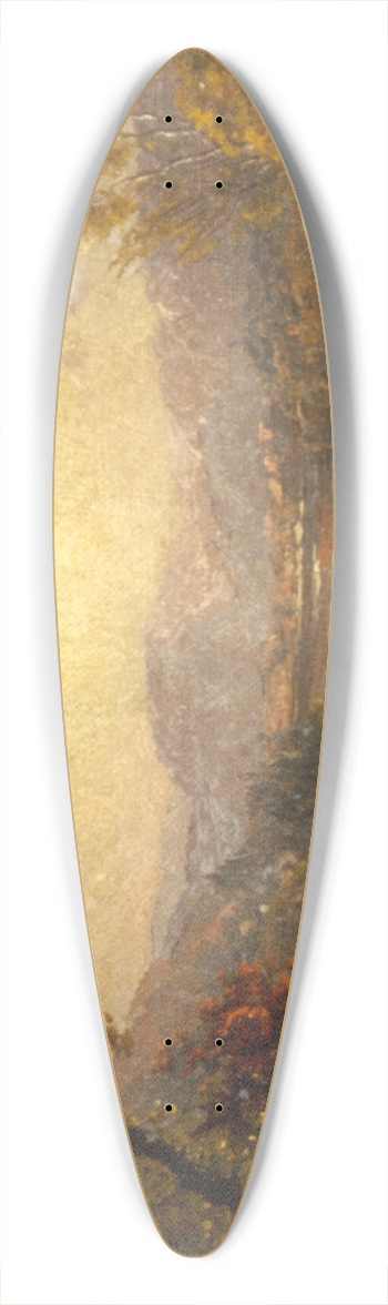 Jasper Francis Cropsey - Indian Summer 39.3 inch art pintail longboard deck