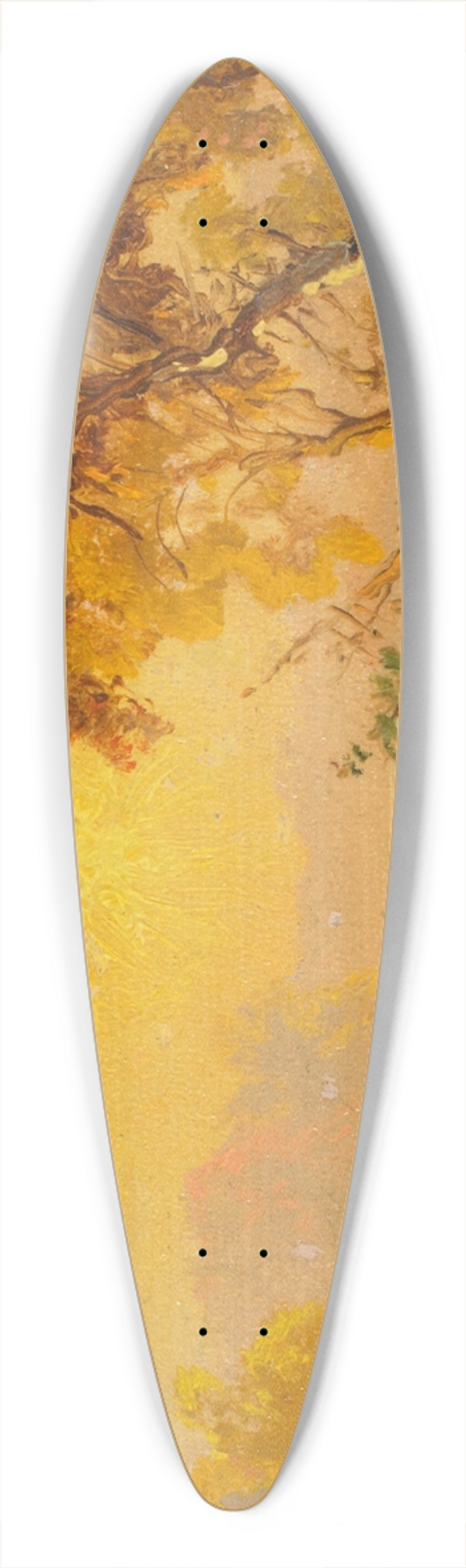 Jasper Francis Cropsey - Landscape 39.3 inch art pintail longboard deck
