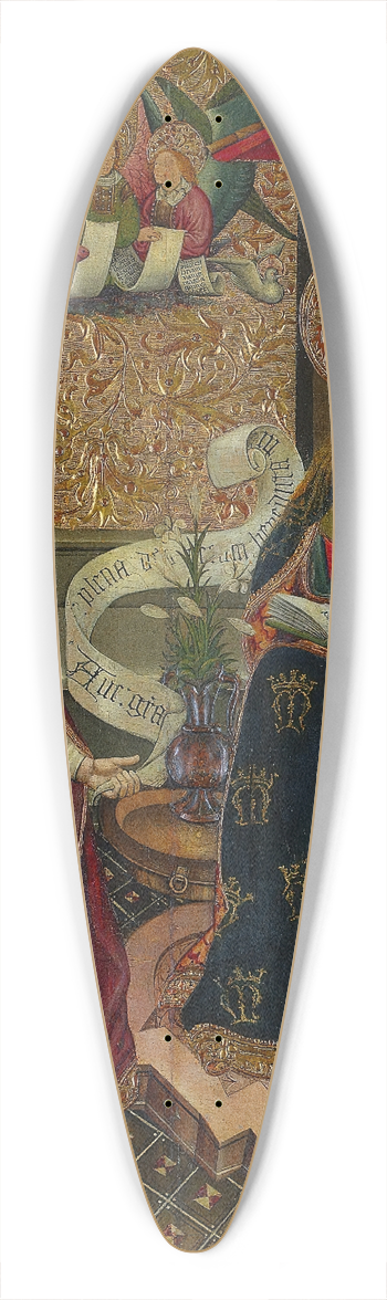 Jaume Ferrer - The Annunciation 39.3 inch art pintail longboard deck