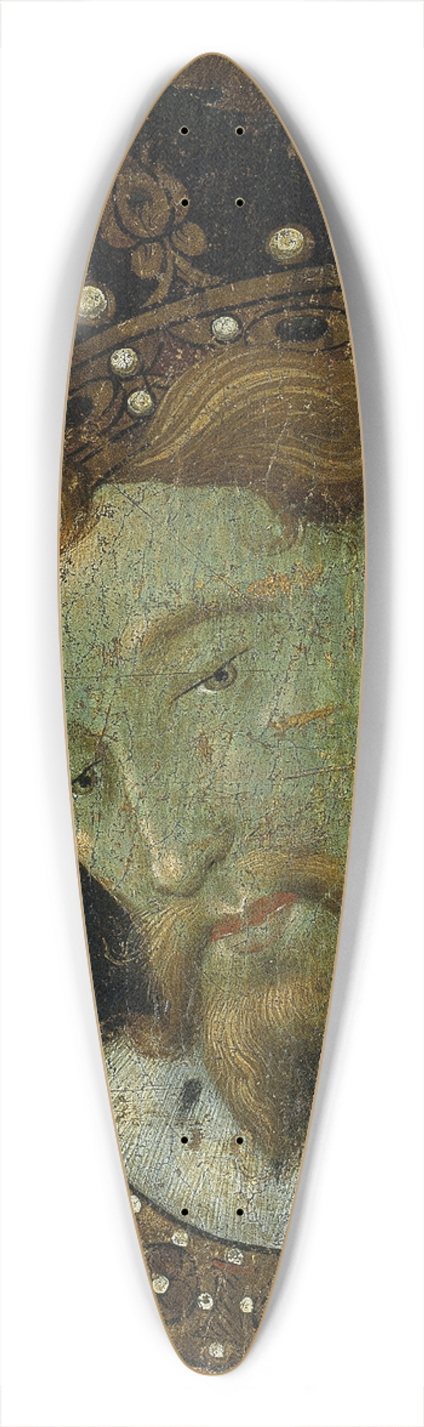 Jaume Mateu - Alfons III the Liberal 39.3 inch art pintail longboard deck