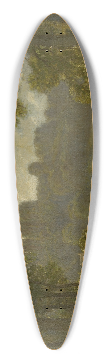 Jean-Baptiste-Camille Corot - ForestLandscape 39.3 inch art pintail longboard deck