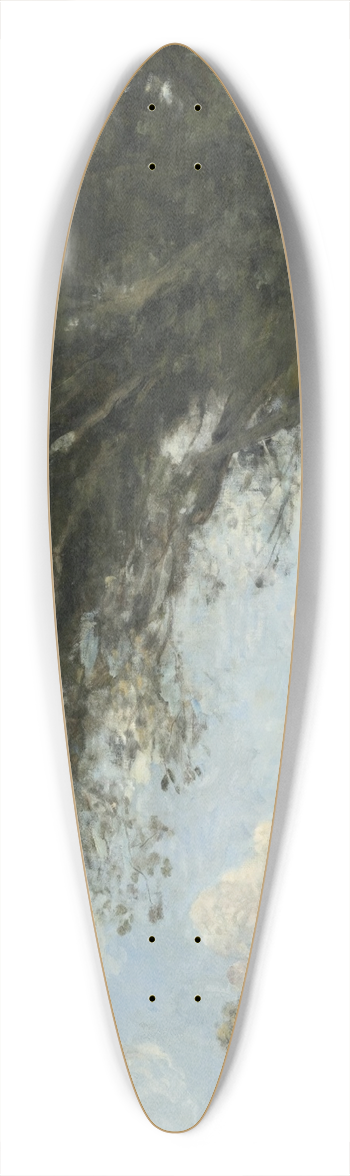 Jean-Baptiste-Camille Corot - Les Gaulois 39.3 inch art pintail longboard deck