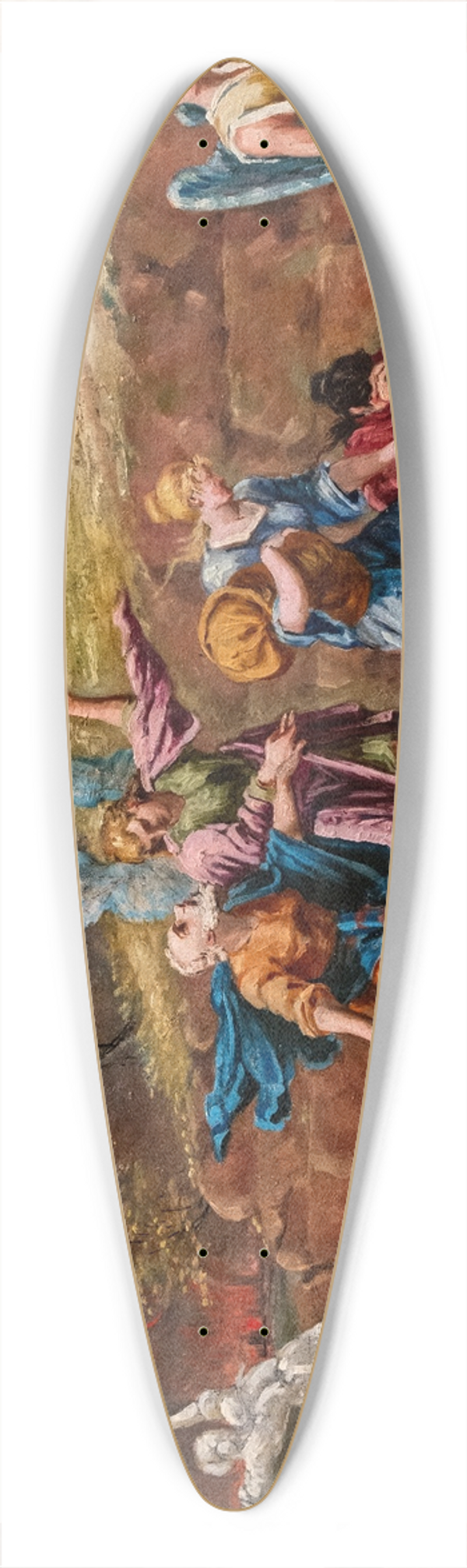 Jean-Baptiste Cariven - Lots escape 39.3 inch art pintail longboard deck