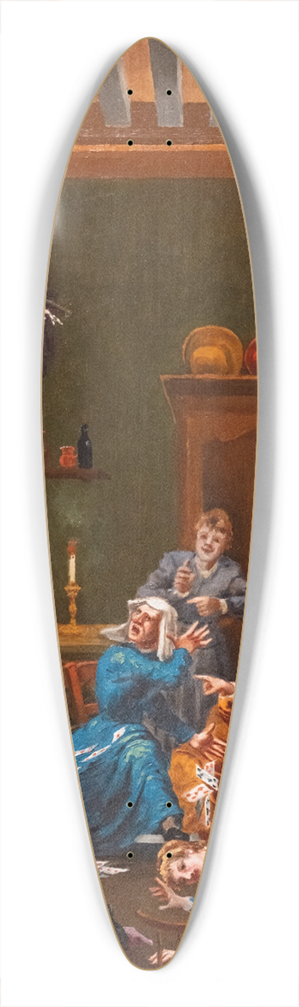 Jean-Baptiste Cariven - Trick a witch 39.3 inch art pintail longboard deck