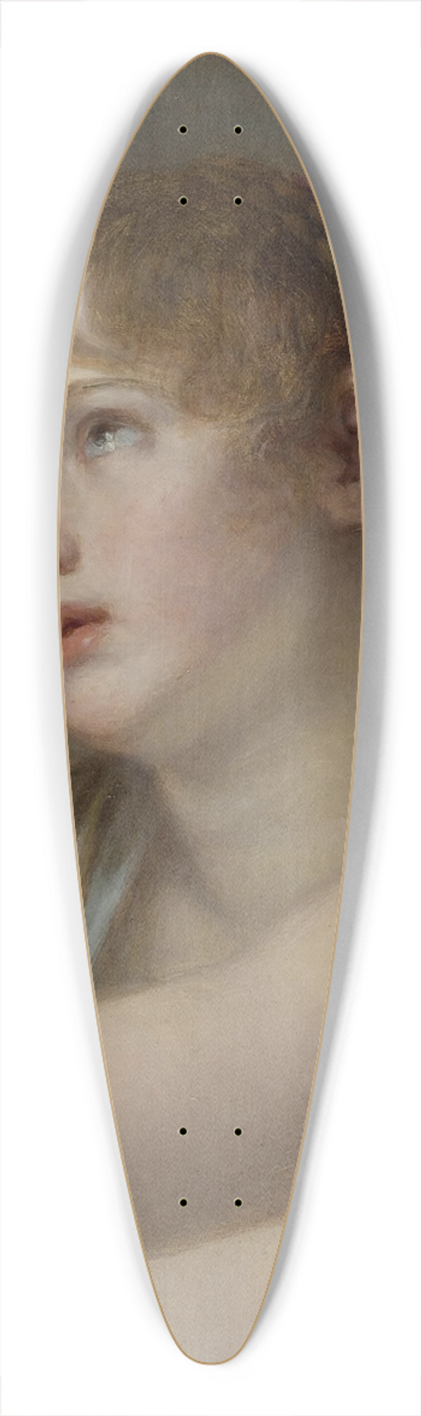 Jean-Baptiste Greuze - Bust Of A Young Woman 39.3 inch art pintail longboard deck