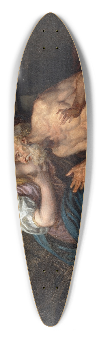 Jean-Baptiste Greuze - Roman Charity 39.3 inch art pintail longboard deck