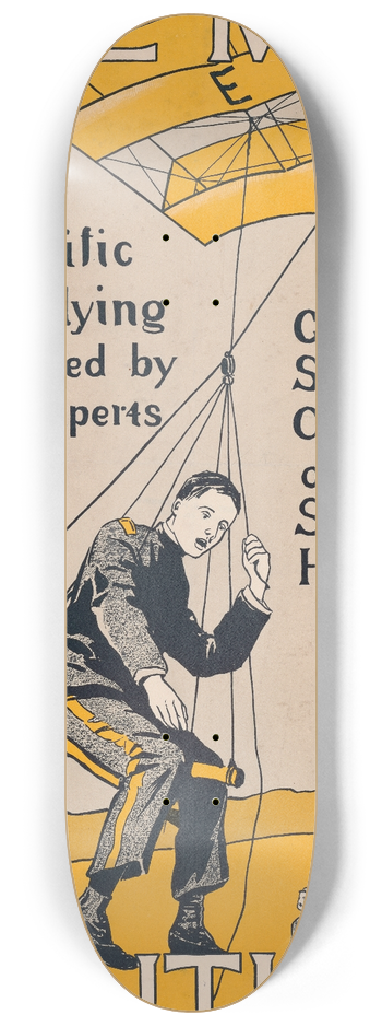 Charles Hubbard Woodbury - The May Century 8.25 inch art skate deck