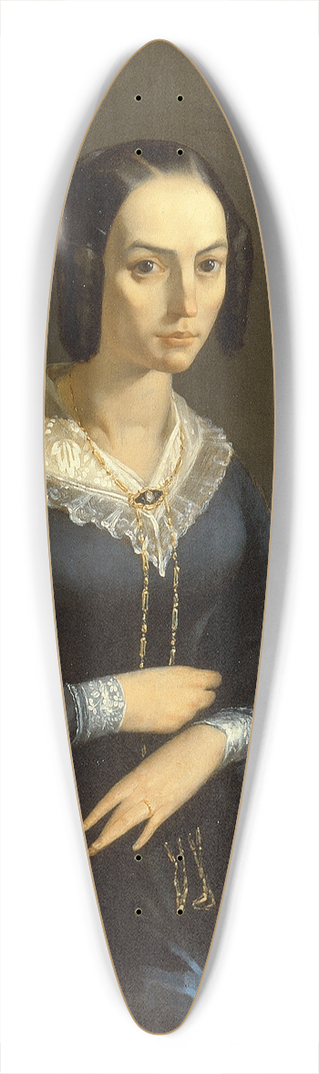 Jean-Franois Millet - Madame Valmont 39.3 inch art pintail longboard deck