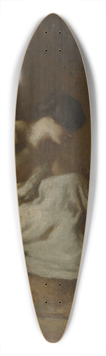 Jean-Franois Millet - TheBather 39.3 inch art pintail longboard deck