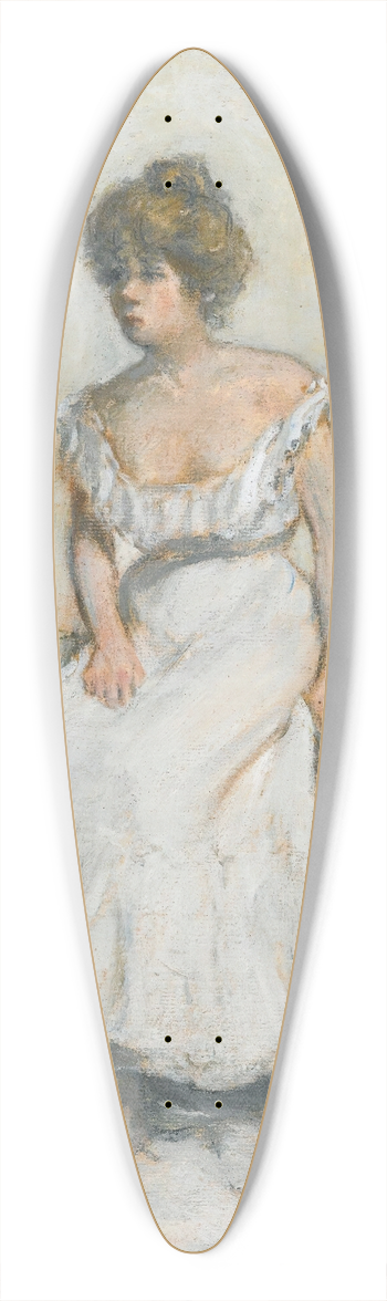 Jean Franois Raffalli - Femme  Sa Toilette 39.3 inch art pintail longboard deck