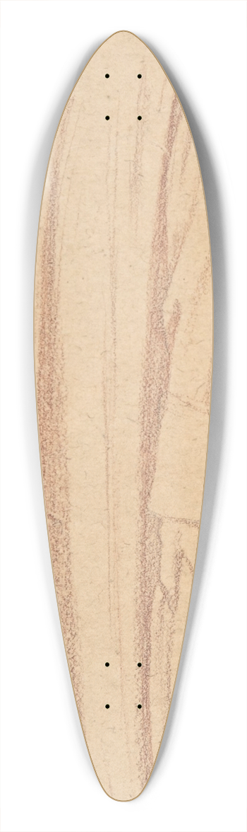 Jean-Hippolyte Flandrin - Saint Cloud; Study for the frieze at Saint-Vincent-de-Paul, Paris 39.3 inch art pintail longboard deck