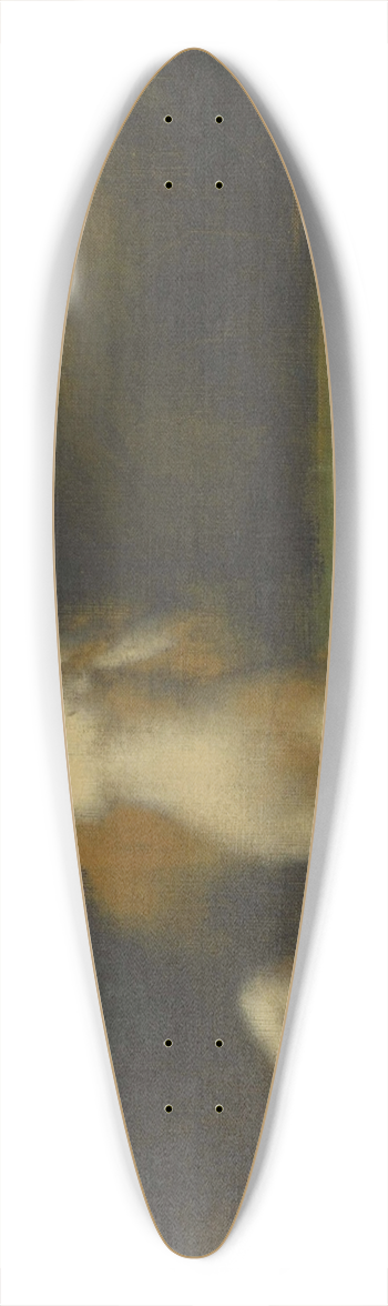 Jean-Jacques Henner - Nymphes  la sortie du bain 39.3 inch art pintail longboard deck