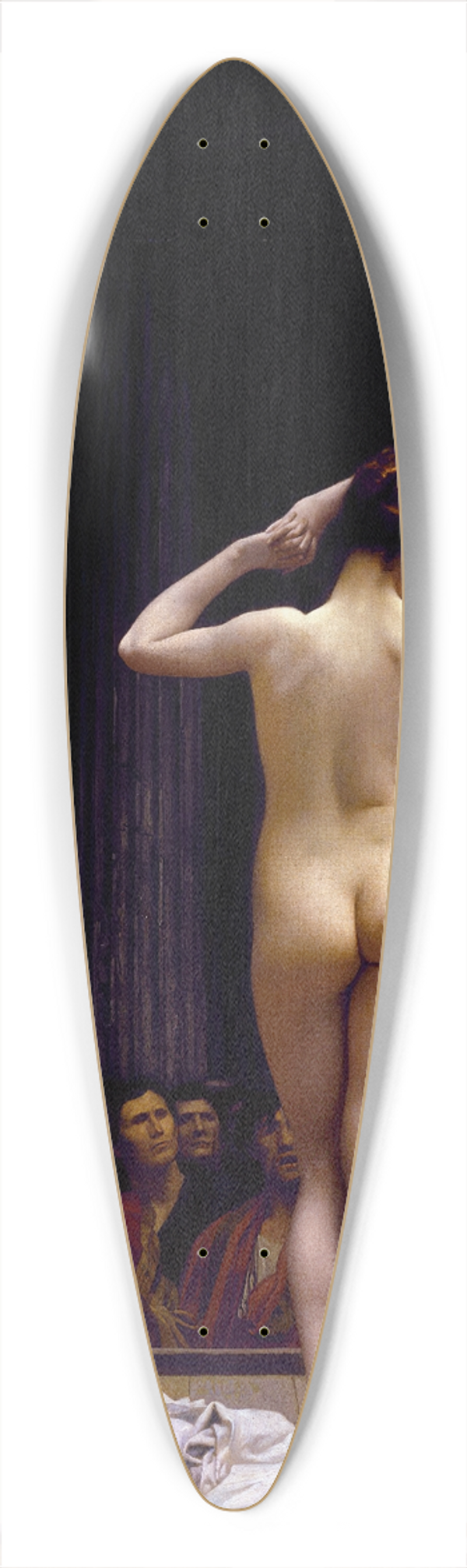 Jean-Lon Grme - A Roman Slave Market 39.3 inch art pintail longboard deck