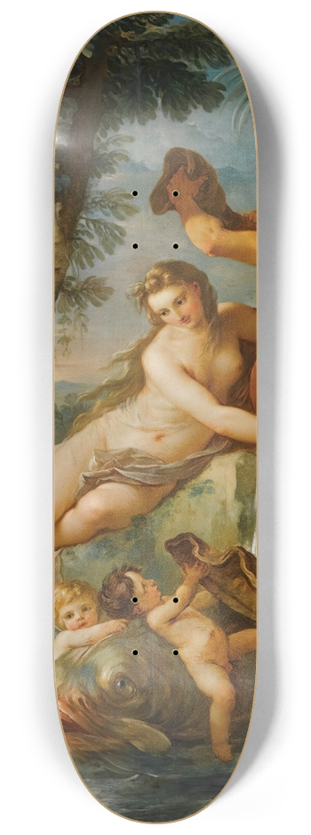 Charles-Joseph Natoire - La Source 8.25 inch art skate deck