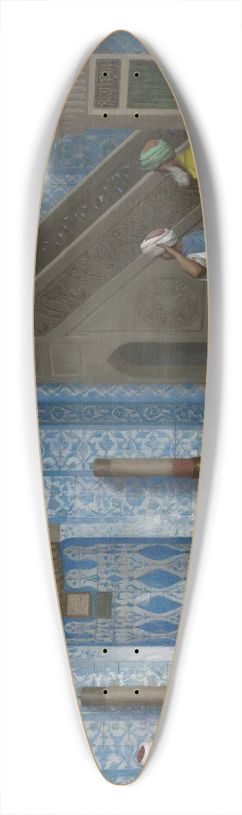 Jean-Lon Grme - Rstem Pasha Mosque, Istanbul 39.3 inch art pintail longboard deck