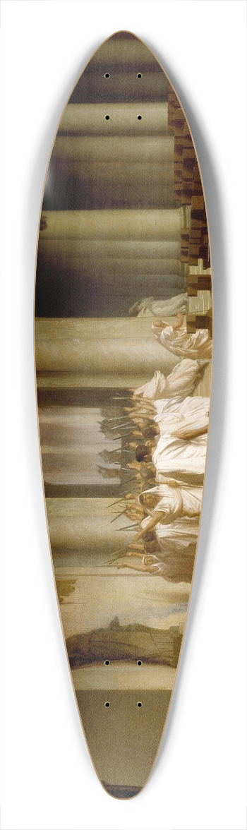 Jean-Lon Grme - The Death of Caesar 39.3 inch art pintail longboard deck