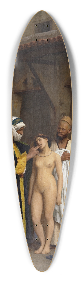Jean-Lon Grme - The Slave Market 39.3 inch art pintail longboard deck