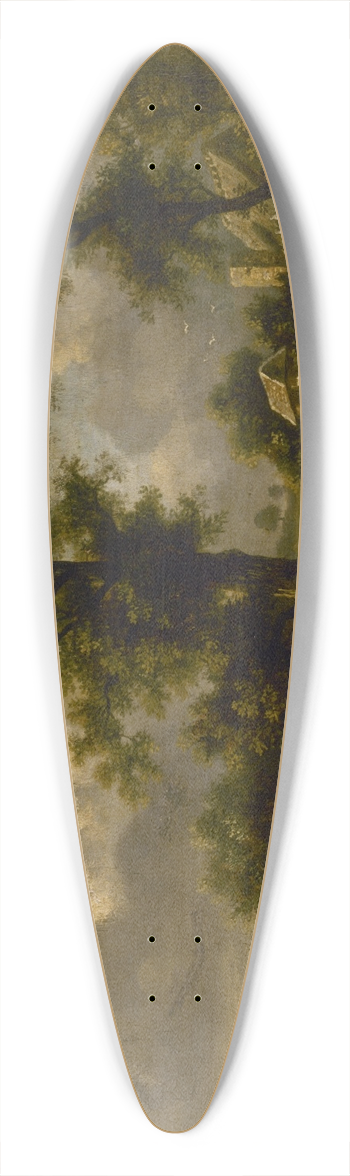 Jean-Louis Demarne - Scne champtre 39.3 inch art pintail longboard deck