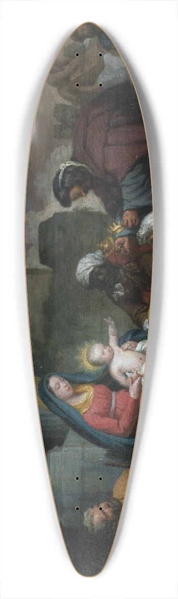 Jean-Pierre Granger - The Adoration of the Magi 39.3 inch art pintail longboard deck
