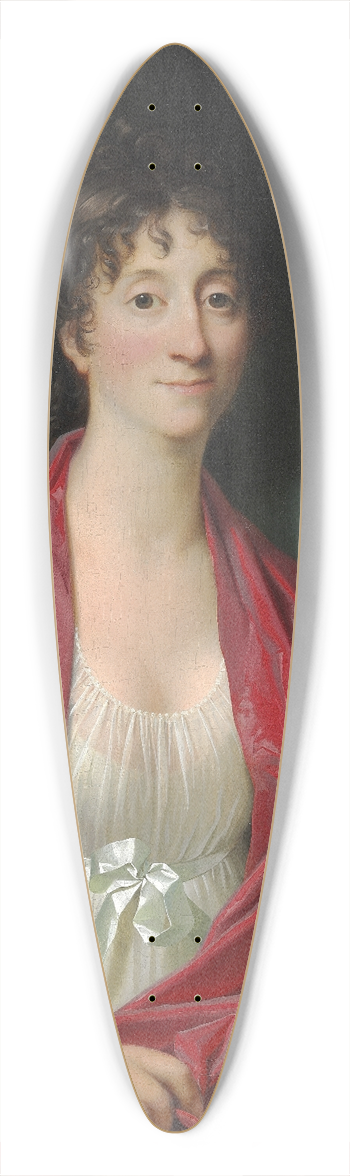 Jens Juel - Portrt af Dorothea Elisabeth Hyllested 39.3 inch art pintail longboard deck