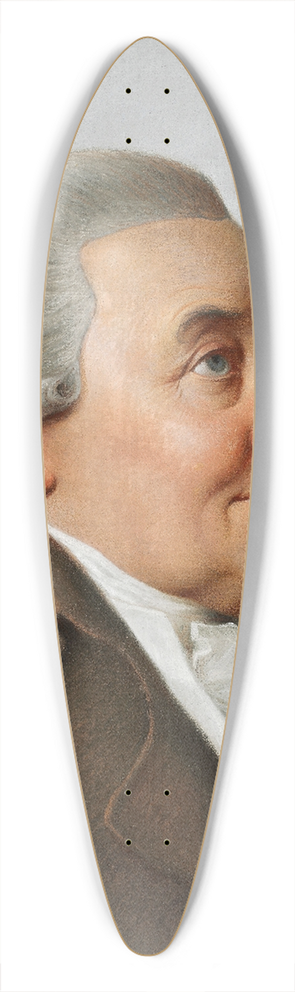 Jens Juel - Portrt af Niels Ryberg 39.3 inch art pintail longboard deck