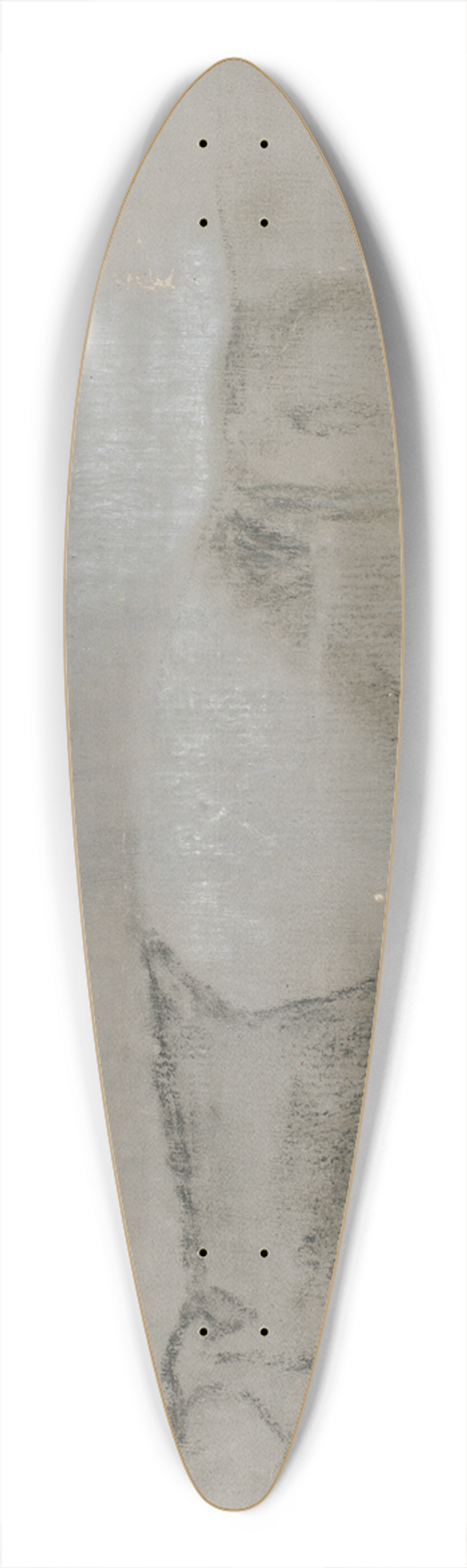 Jens Juel - Studie til det Rybergske familiebillede; Johan Christian Rybergs hjre ben 39.3 inch art pintail longboard deck