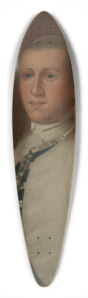 Jeremiah Theus - Captain William Richardson 39.3 inch art pintail longboard deck