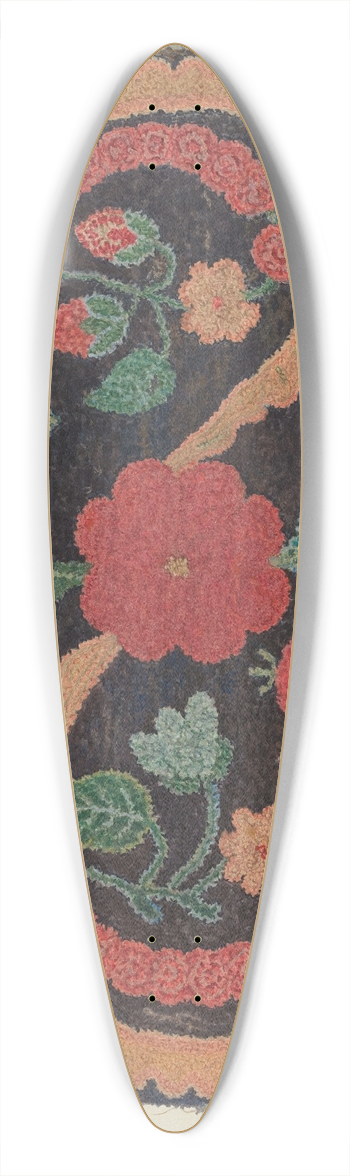 Jessie Trueworthy - Rug 39.3 inch art pintail longboard deck