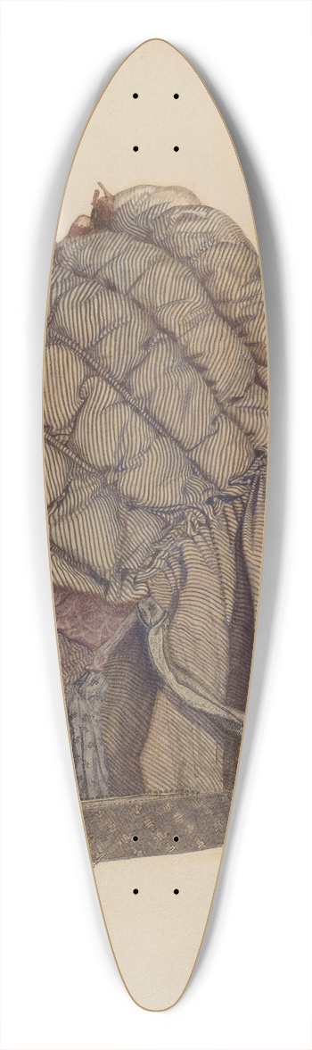 J. Herman McCollum - Bonnet 39.3 inch art pintail longboard deck