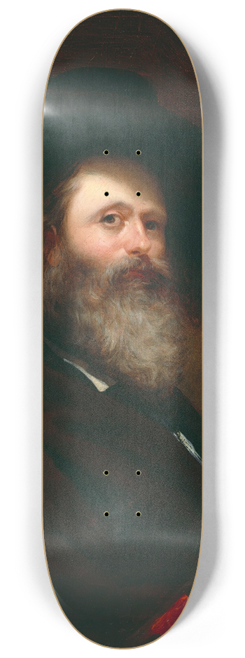 Charles Loring Elliott - Self Portrait 8.25 inch art skate deck