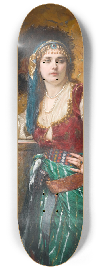 Charles Louis Mller - Odalisque 8.25 inch art skate deck