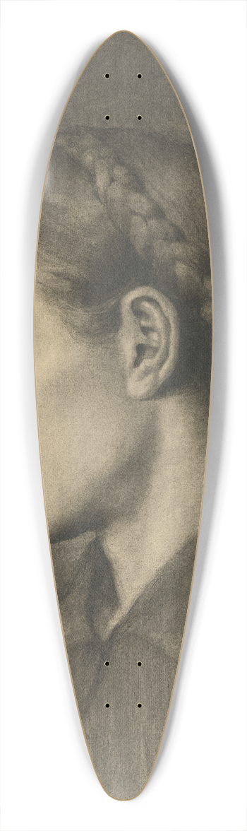 Jlius der - Hlava dievaa 39.3 inch art pintail longboard deck