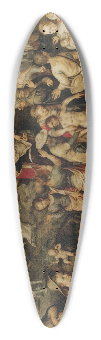 Joachim Beuckelaer - Saint Paul et Saint Barnab  Lystre 39.3 inch art pintail longboard deck