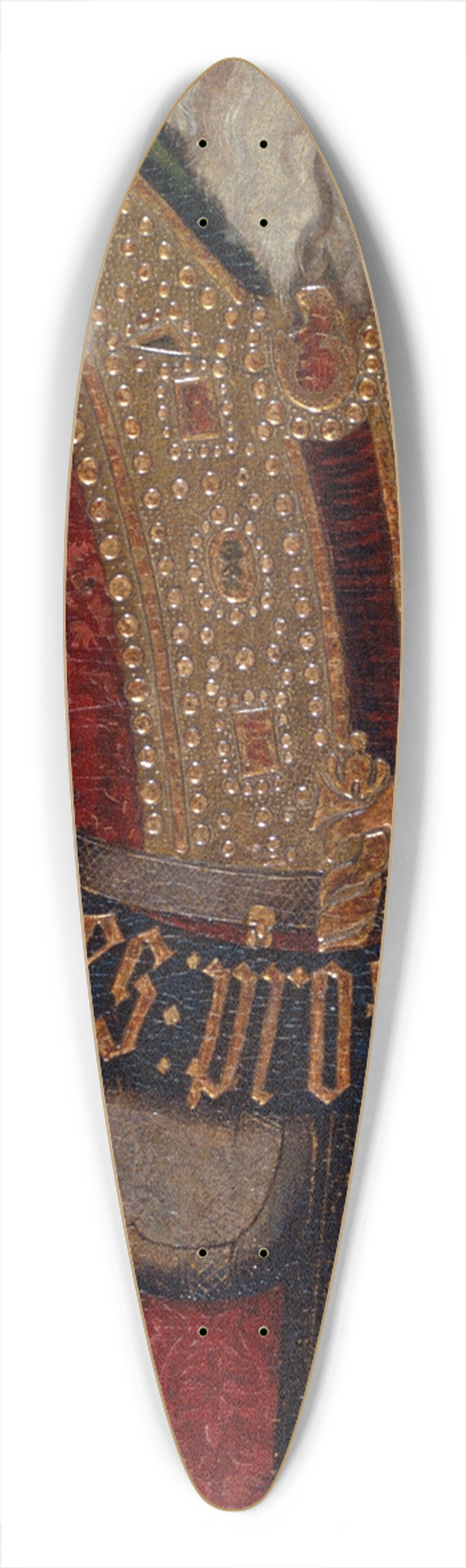 Joan Gasc - Moses 39.3 inch art pintail longboard deck