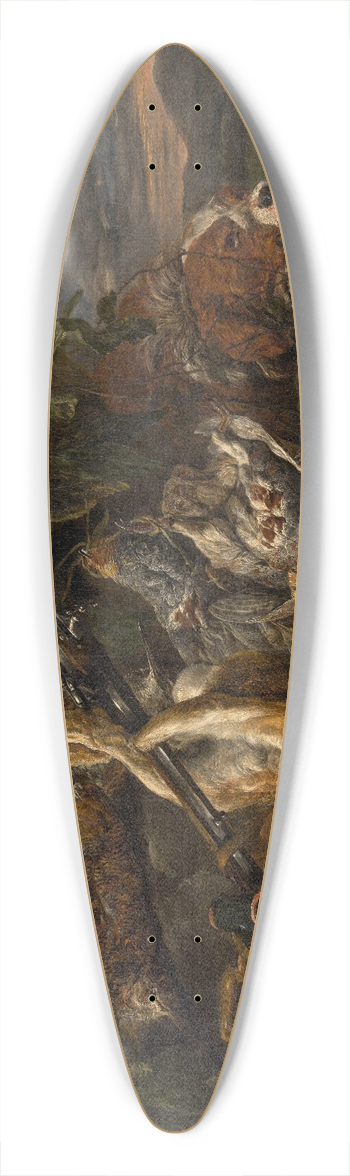 Joannes Fijt - After the Hunt 39.3 inch art pintail longboard deck