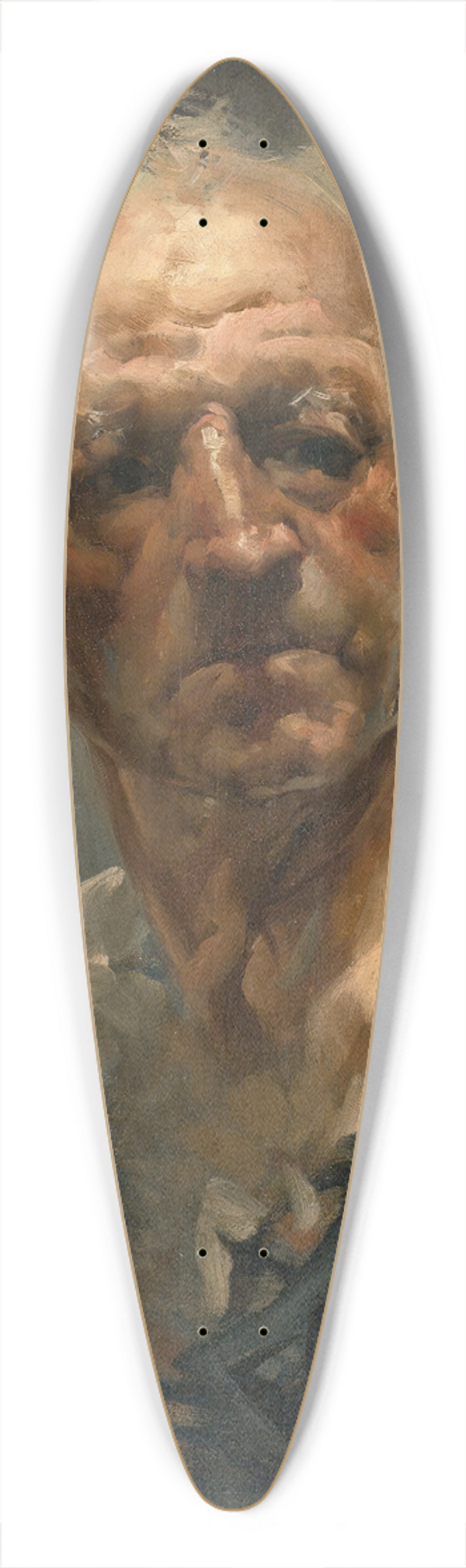 Joaqun Sorolla - El Pescador 39.3 inch art pintail longboard deck