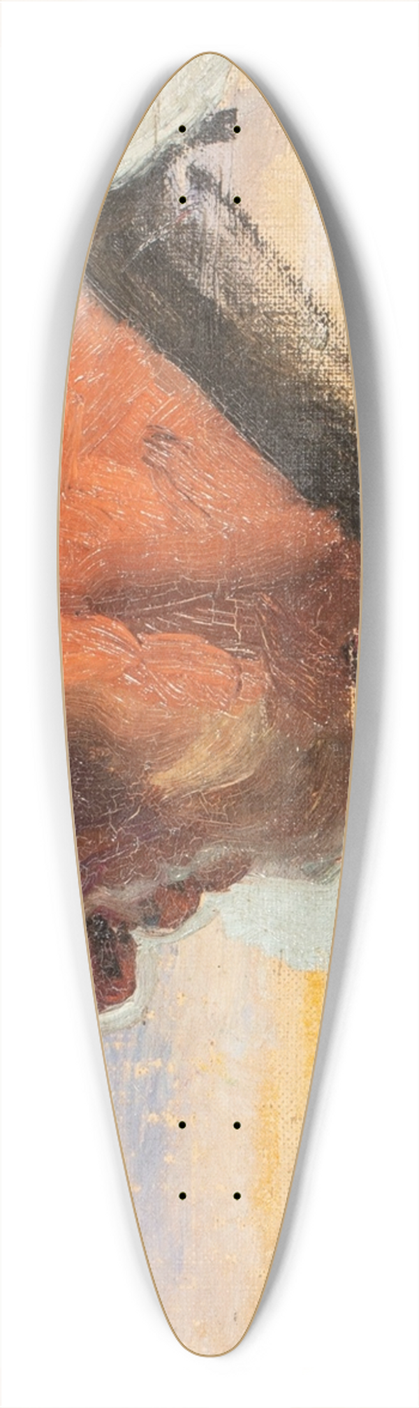 Joaqun Sorolla - Head of a fisherman 39.3 inch art pintail longboard deck