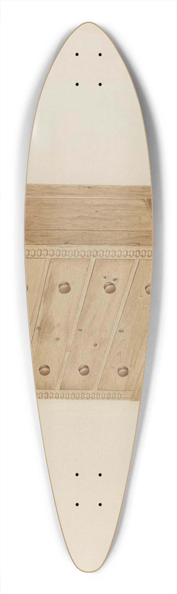 Joe Brennan - Chest of Drawers 39.3 inch art pintail longboard deck
