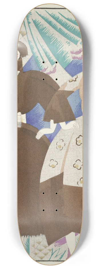 Charles Martin - Hindoustan ; Robe-manteau, de Paul Poiret 8.25 inch art skate deck