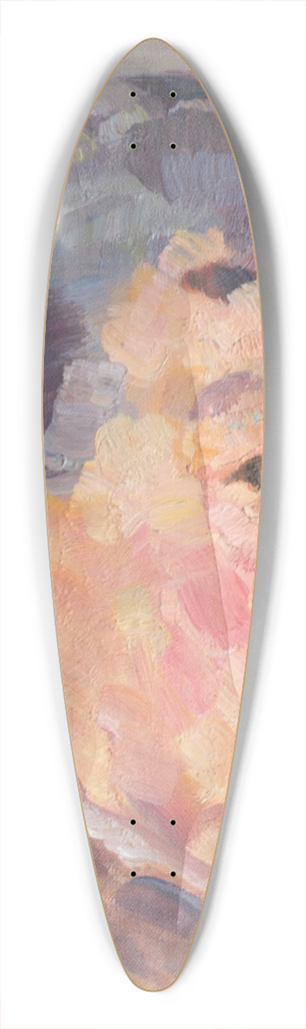 Johanna Kampmann-Freund - Damenbildnis 39.3 inch art pintail longboard deck