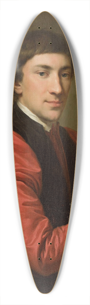 Johann Baptist von Lampi the Elder - Portrait of Pawe Grabowski (17591794) 39.3 inch art pintail longboard deck
