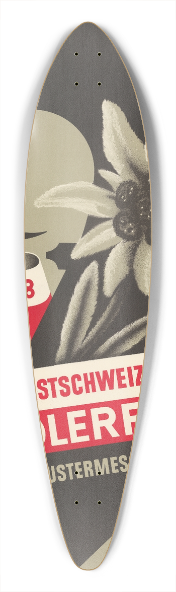 Johannes Handschin - 6. Nord-Westschweizerisches Jodlerfest, Mustermesse Basel 39.3 inch art pintail longboard deck