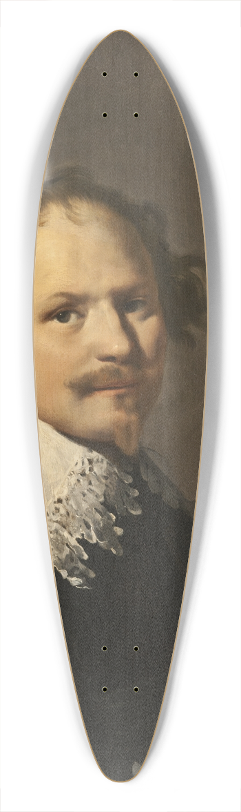 Johannes Paulus Moreelse - Portrait of a Man 39.3 inch art pintail longboard deck