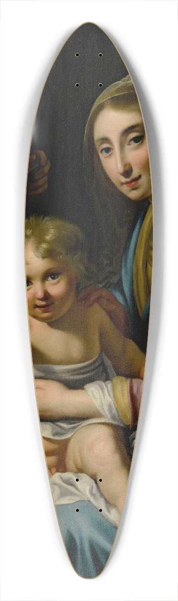 Johannes Paulus Moreelse - The Holy Family 39.3 inch art pintail longboard deck