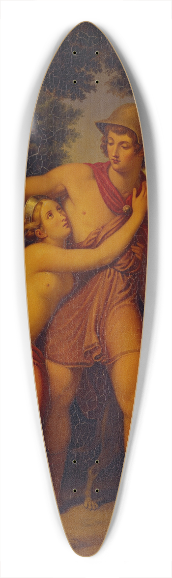 Johannes Riepenhausen - Venus And Adonis 39.3 inch art pintail longboard deck