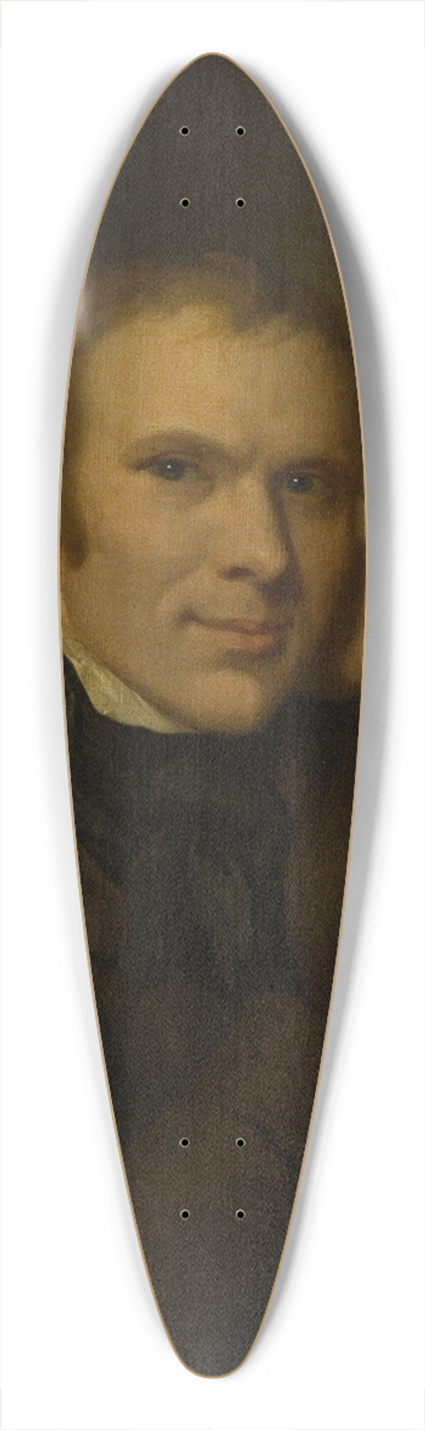 Johann Friedrich August Tischbein - Portrait of Johann Friedrich Lauck 39.3 inch art pintail longboard deck